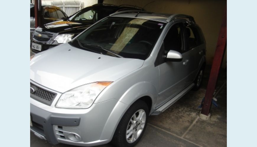 FORD FIESTA TRAIL 1.6 8V FLEX 5P - PRATA - 2008 Foto 2 (Grande)