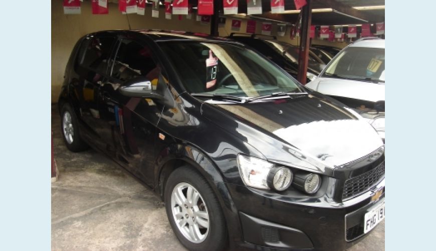CHEVROLET SONIC HB LT 1.6 16V FLEXPOWER 5P AUT. - PRETO - 2013 Foto 2 (Grande)