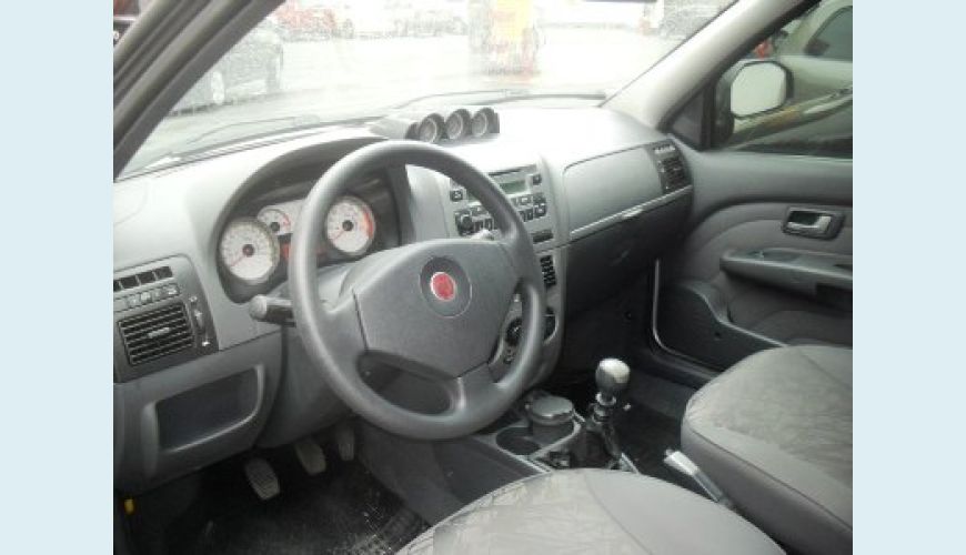 FIAT STRADA CD ADVENTURE 1.8 FLEX - PRATA - 2010 Foto 2 (Grande)