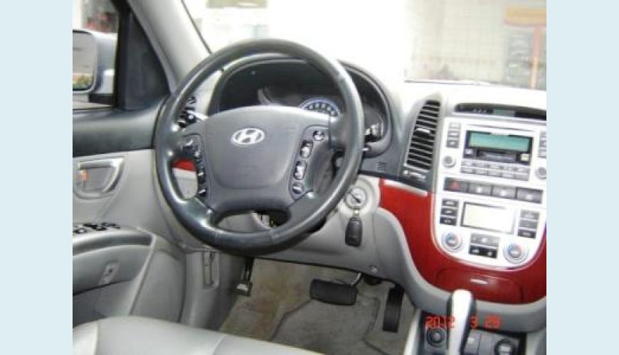 HYUNDAI SANTA FÉ 2.7 AUT. - PRATA - 2007 Foto 2 (Grande)