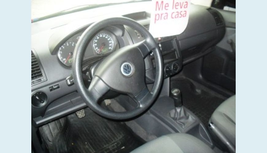 VOLKSWAGEN POLO HATCH PLUS 8V 1.6 FLEX - CINZA - 2009 Foto 2 (Grande)