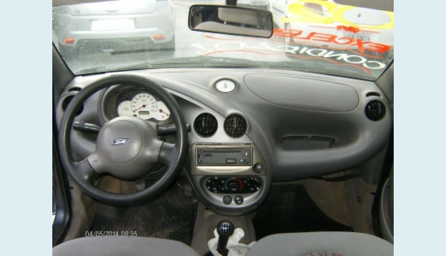 FORD KA 1.0 MPI GL 8V 2P - CINZA - 2002 Foto 2 (Grande)