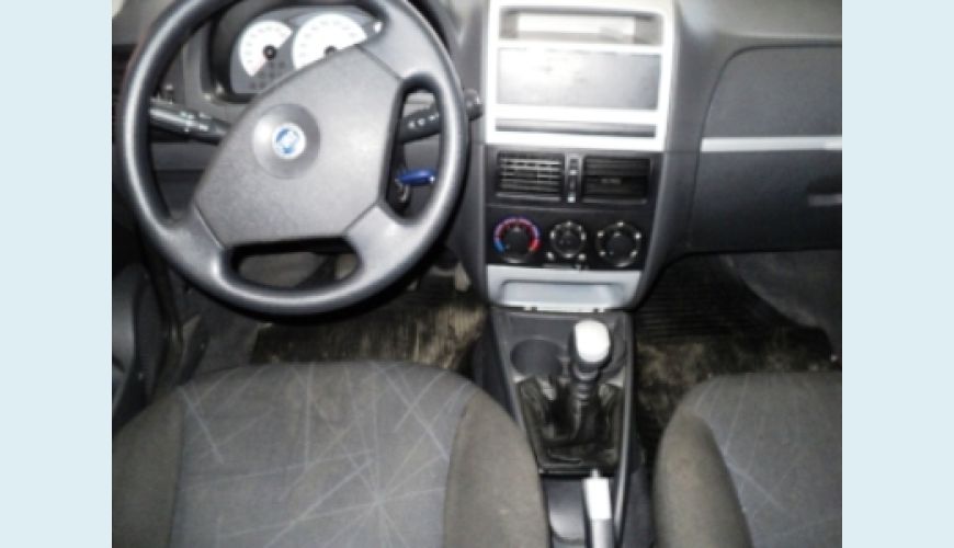 FIAT PALIO 4P ELX 1.4 FLEX - PRETO - 2008 Foto 2 (Grande)