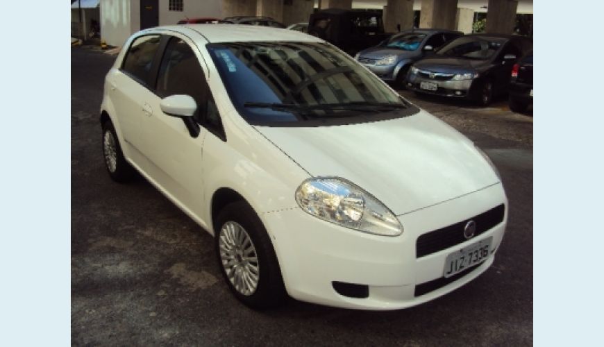 FIAT PUNTO ATTRACTIVE 1.4 FLEX - BRANCO - 2011 Foto 2 (Grande)