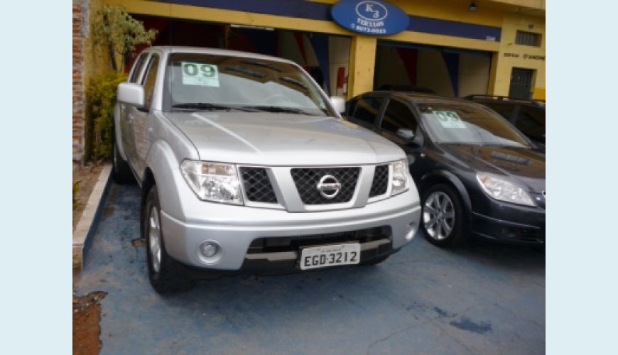 NISSAN FRONTIER CD XE 4X2 - PRATA - 2009 Foto 2 (Grande)