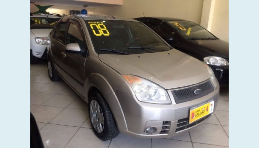 FORD FIESTA SED. 1.6 8V FLEX 4P - PRATA - 2008 Foto 2 (Grande)