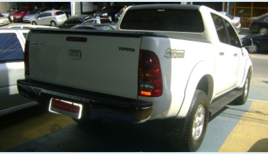 TOYOTA HILUX CD SR 2.5 4X4 - BRANCO - 2007 Foto 2 (Grande)
