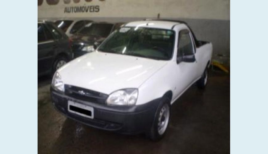 FORD COURIER L 1.6 FLEX - BRANCO - 2008 Foto 2 (Grande)