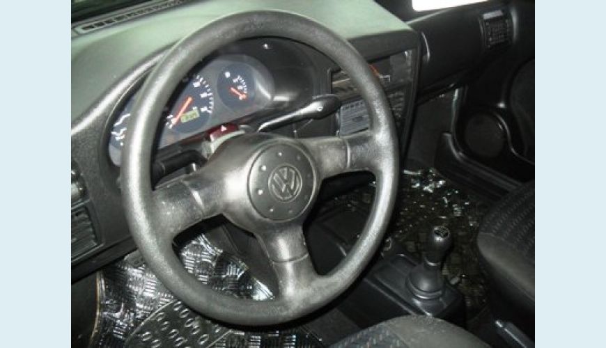 VOLKSWAGEN GOL 4P 1.0 8V G4 - CINZA - 2005 Foto 2 (Grande)