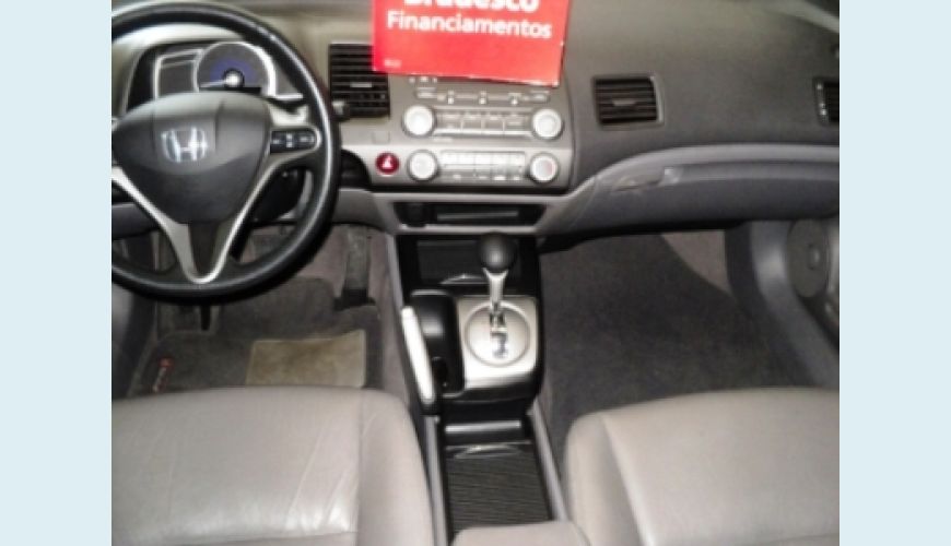 HONDA CIVIC SEDAN LXS 4P 1.8 AUT. FLEX - PRETO - 2010 Foto 2 (Grande)