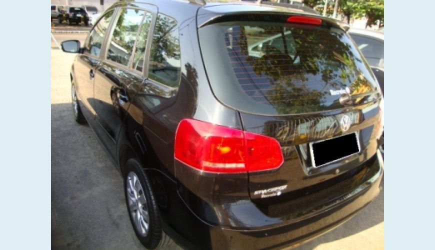 VOLKSWAGEN SPACEFOX 1.6/ 1.6 TREND TOTAL FLEX 8V 4P - PRETO - 2012 Foto 2 (Grande)