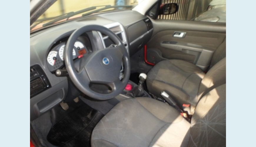 FIAT PALIO ATTRACTIVE 1.4 EVO FIRE FLEX 8V 5P - VERMELHO - 2008 Foto 2 (Grande)