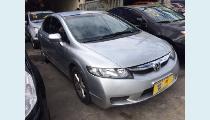 HONDA CIVIC SEDAN LXS 1.8/1.8 FLEX 16V AUT. 4P - PRATA - 2010 Foto 2 (Grande)