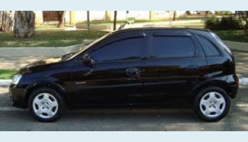 CHEVROLET CORSA HATCH MAXX 1.8 MPFI 8V FLEXPOWER 5P - PRETO - 2011 Foto 2 (Grande)