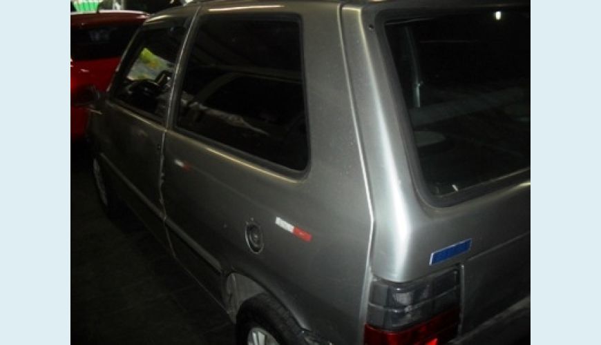 FIAT UNO 2P SMART 1.0 - CINZA - 2001 Foto 3 (Grande)