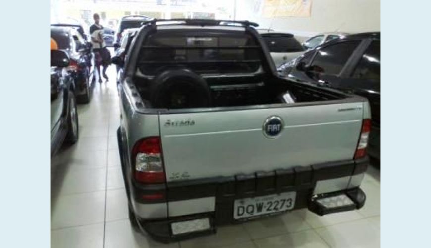 FIAT STRADA ADVENTURE 2P FLEX - PRATA - 2007 Foto 3 (Grande)