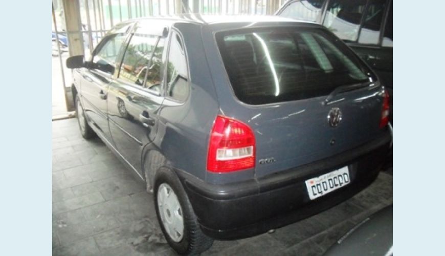 VOLKSWAGEN GOL 4P 1.0 8V G4 - CINZA - 2005 Foto 3 (Grande)