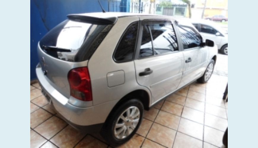 VOLKSWAGEN GOL 4P 1.6 G4 FLEX - PRATA - 2007 Foto 3 (Grande)