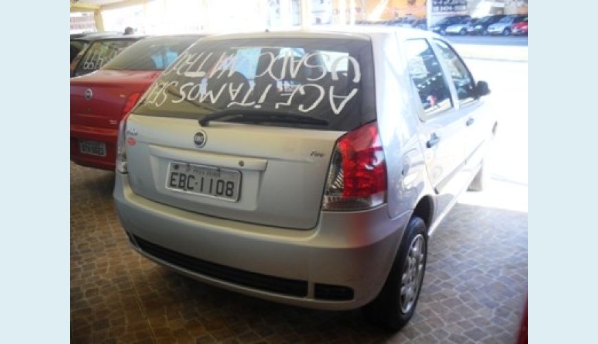 FIAT PALIO HATCH CELEBRATION 4P 1.0 FLEX - PRATA - 2008 Foto 3 (Grande)