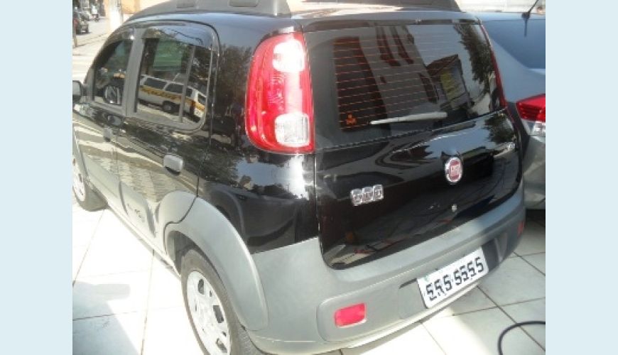 FIAT UNO WAY 4P FLEX - PRETO - 2011 Foto 3 (Grande)