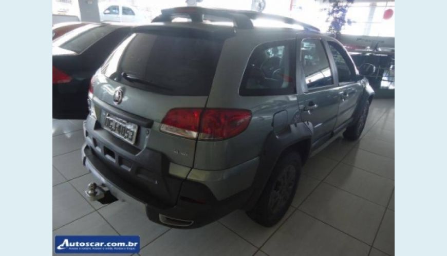 FIAT PALIO WEEK. ADV. ITALIA 1.8 FLEX 16V - CINZA - 2012 Foto 3 (Grande)
