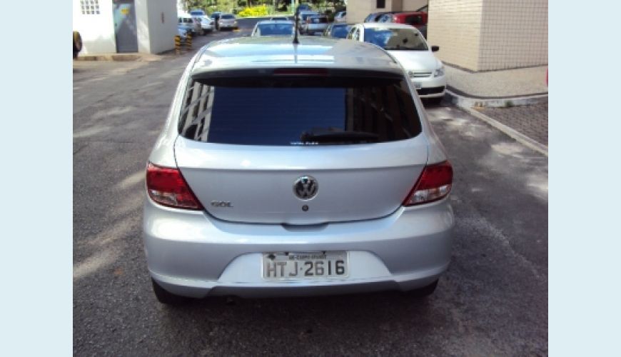 VOLKSWAGEN GOL G5 4P 1.0 8V TREND - PRATA - 2010 Foto 3 (Grande)