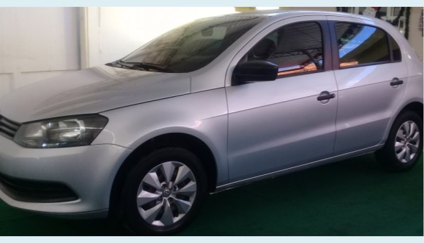 VOLKSWAGEN GOL 1.6 MI CITY 8V FLEX 4P - PRATA - 2014 Foto 3 (Grande)