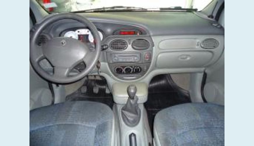 RENAULT SCENIC 1.6 EXPRESSION 16V HI-FLEX 4P - PRATA - 2008 Foto 3 (Grande)