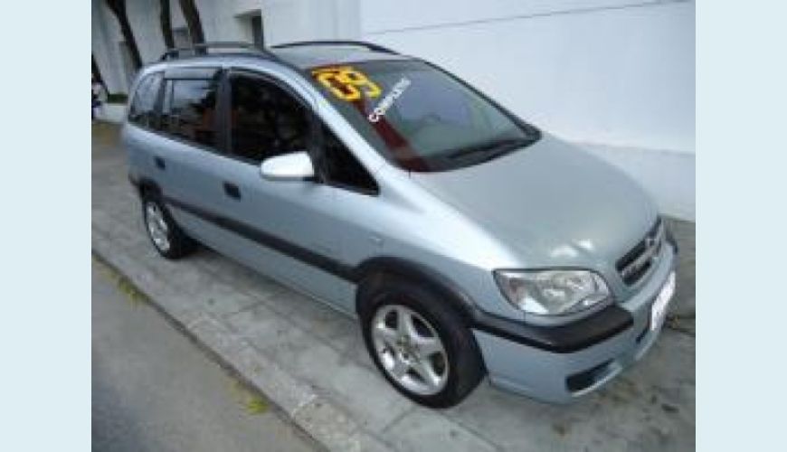 CHEVROLET ZAFIRA 2.0 MPFI EXPRESSION 8V FLEXPOWER 4P AUT. - PRATA - 2009 Foto 3 (Grande)
