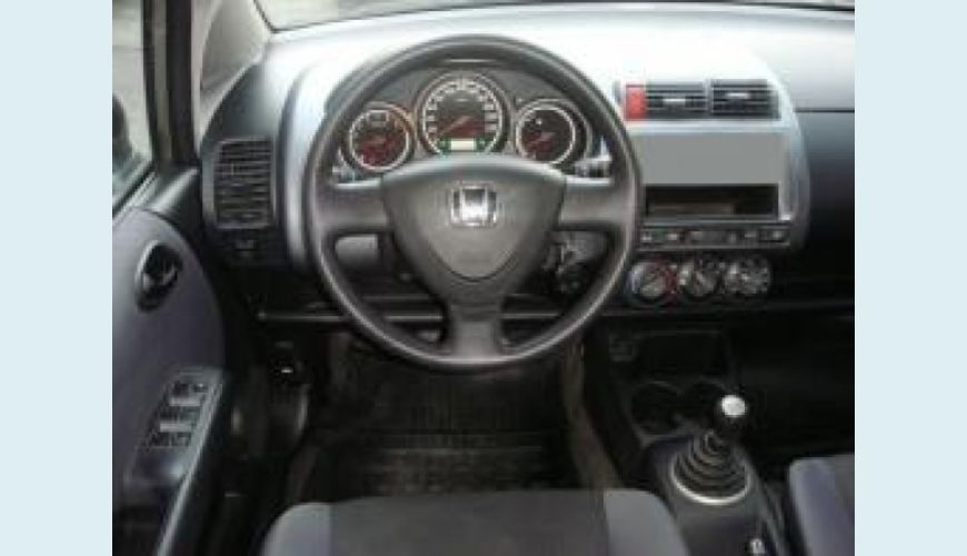 HONDA FIT 1.4 LX 8V 4P - CINZA - 2004 Foto 3 (Grande)