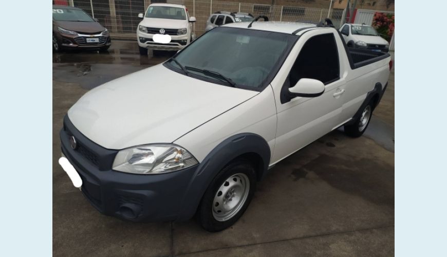 FIAT STRADA 1.4 MPI WORKING CS 8V FLEX 2P - BRANCO - 2015 Foto 3 (Grande)