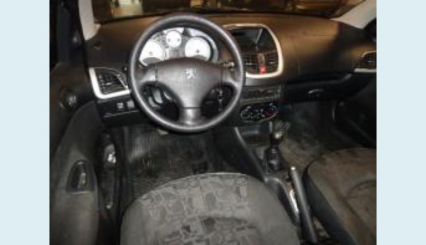 PEUGEOT 207 1.4 XR 8V FLEX 4P - CINZA - 2011 Foto 3 (Grande)