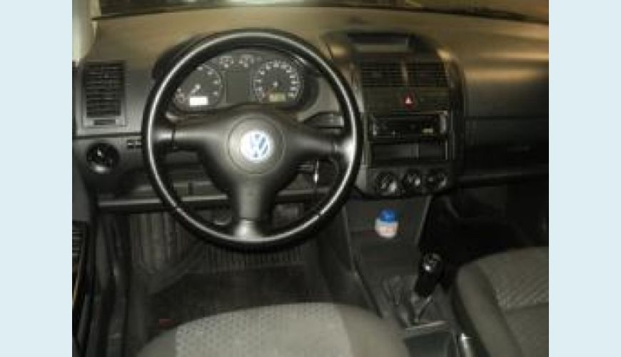 VOLKSWAGEN POLO 1.6 MI 8V 4P - PRETO - 2003 Foto 3 (Grande)