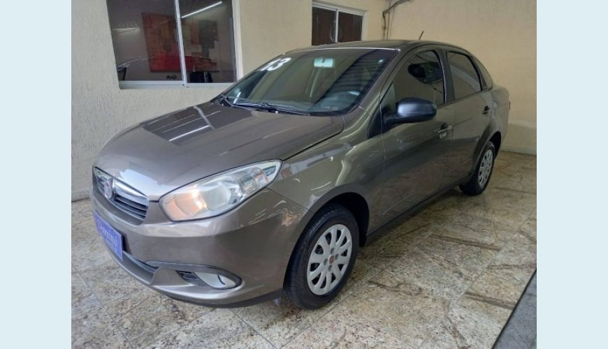 FIAT GRAND SIENA 1.4 MPI ATTRACTIVE 8V FLEX 4P - CINZA - 2013 Foto 3 (Grande)