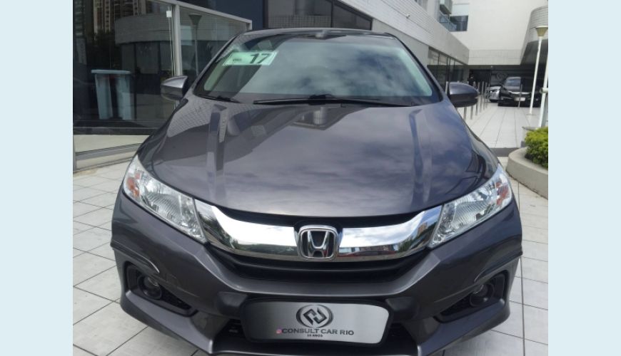 HONDA CITY 1.5 EXL 16V FLEX 4P AUT. - CINZA - 2017 Foto 3 (Grande)