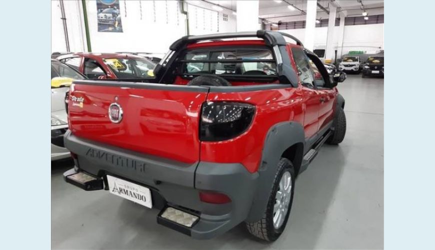 FIAT STRADA 1.8 MPI ADVENTURE CD 16V FLEX 3P AUT. - VERMELHO - 2015 Foto 3 (Grande)