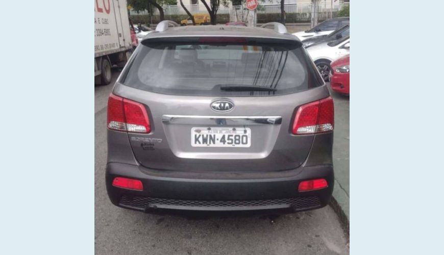 KIA SORENTO 2.4 16V EX AUT. - CINZA - 2011 Foto 3 (Grande)
