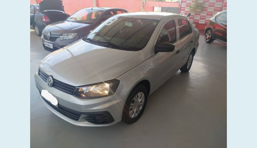 VOLKSWAGEN VOYAGE 1.6 MSI TOTALFLEX TRENDLINE 4P - PRATA - 2018 Foto 3 (Grande)