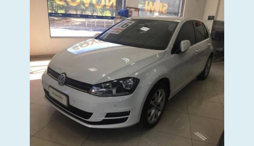 VOLKSWAGEN GOLF 1.6 MSI COMFORTLINE 16V TOTAL FLEX 4P - BRANCO - 2016 Foto 3 (Grande)