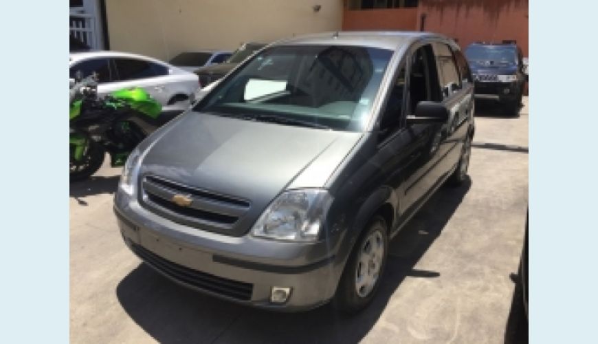 CHEVROLET MERIVA 1.4 MPFI JOY 8V FLEX 4P - CINZA - 2010 Foto 3 (Grande)