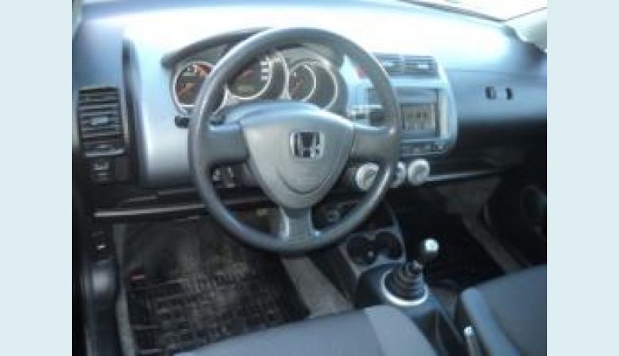 HONDA FIT 1.4 LX 8V FLEX 4P - PRETO - 2007 Foto 3 (Grande)