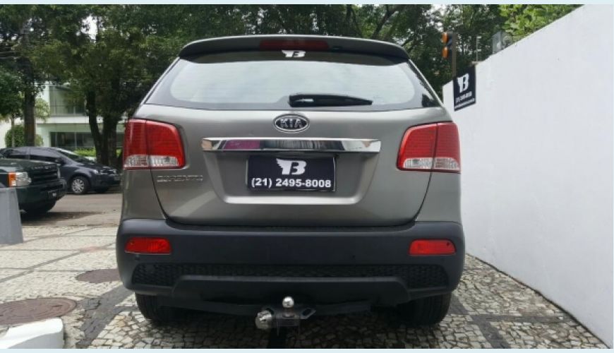 KIA SORENTO 2.4 S.253 4X2 16V 4P AUT. - CINZA - 2012 Foto 3 (Grande)