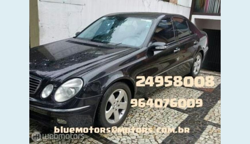 MERCEDES-BENZ E 320 3.2 AVANTGARDE V6 4P AUT. - PRETO - 2003 Foto 3 (Grande)