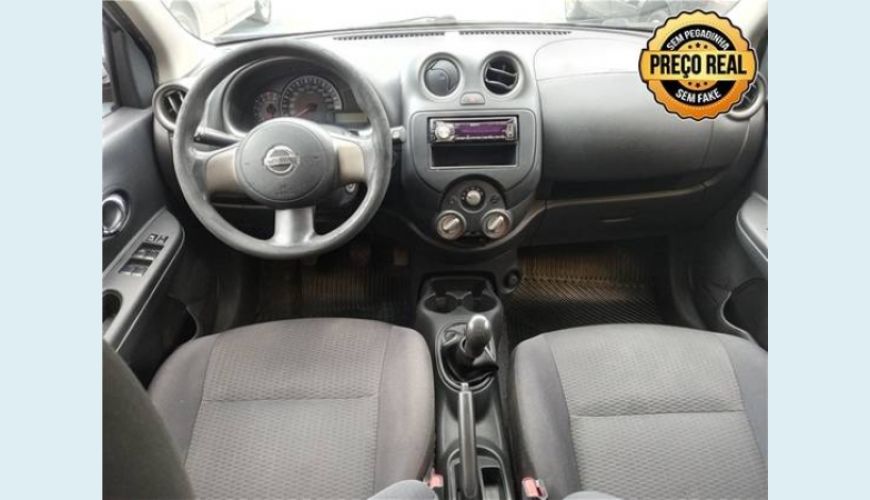 NISSAN MARCH 1.6 S 16V FLEX 4P - PRATA - 2013 Foto 3 (Grande)