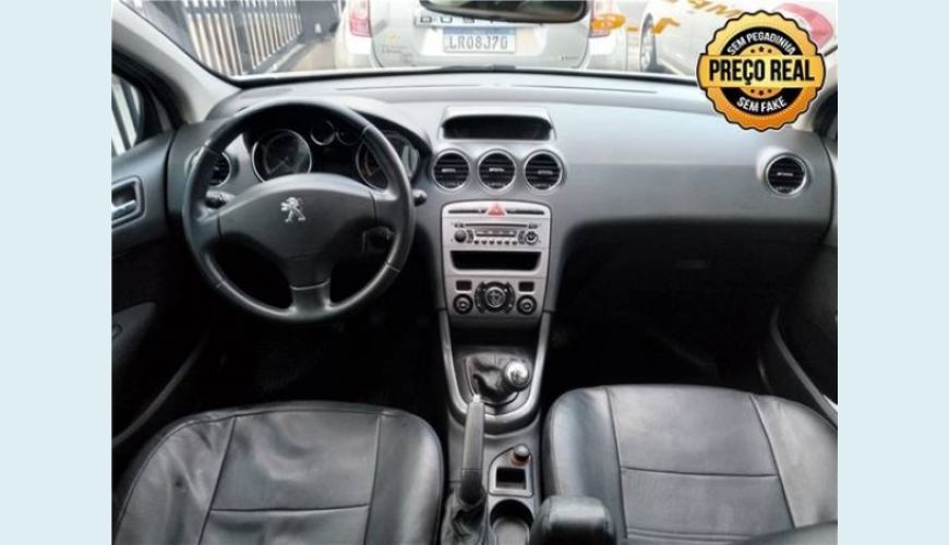 PEUGEOT 308 1.6 ALLURE 16V FLEX 4P - PRATA - 2013 Foto 3 (Grande)