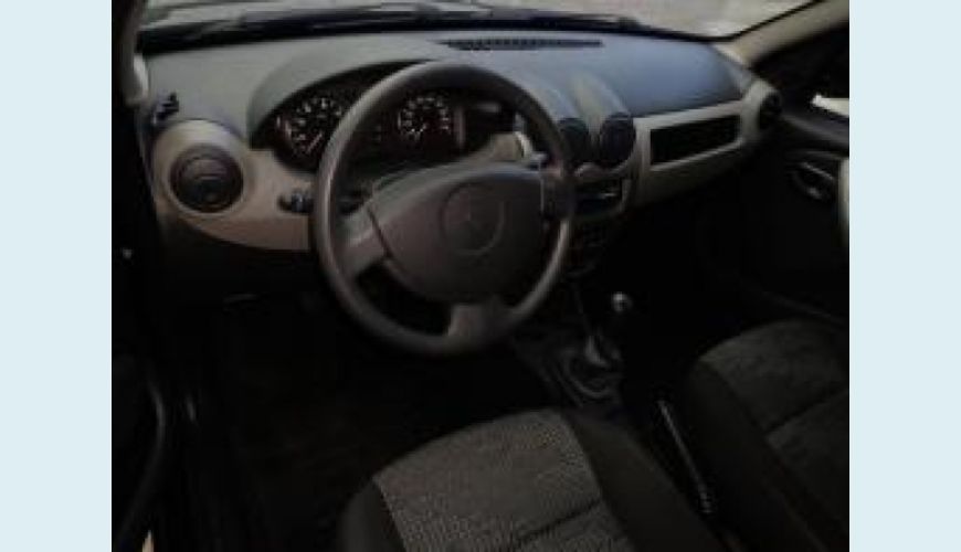 RENAULT SANDERO 1.0 EXPRESSION 16V HI-FLEX 4P - AZUL - 2010 Foto 3 (Grande)