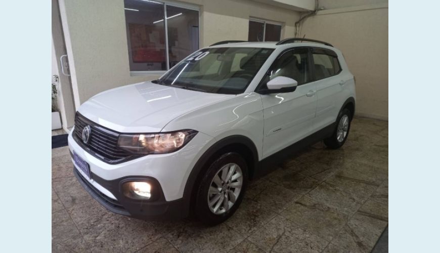 VOLKSWAGEN T-CROSS 1.0 200 TSI TOTAL FLEX AUT. - BRANCO - 2020 Foto 3 (Grande)