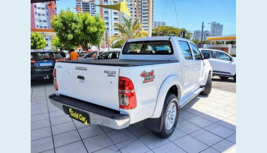 TOYOTA HILUX 3.0 SR 4X4 CD 16V TURBO INTERCOOLER DIESEL 4P AUT. - BRANCO - 2015 Foto 3 (Grande)