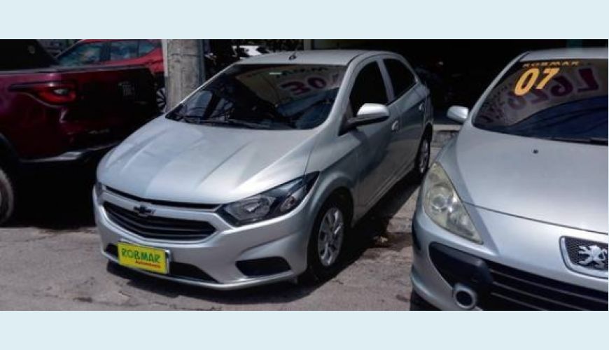 CHEVROLET ONIX 1.0 MPFI LT 8V FLEX 4P - PRATA - 2019 Foto 3 (Grande)