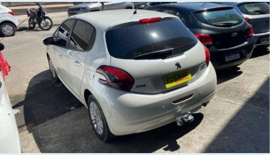 PEUGEOT 208 1.2 ACTIVE 12V FLEX 4P - BRANCO - 2017 Foto 3 (Grande)